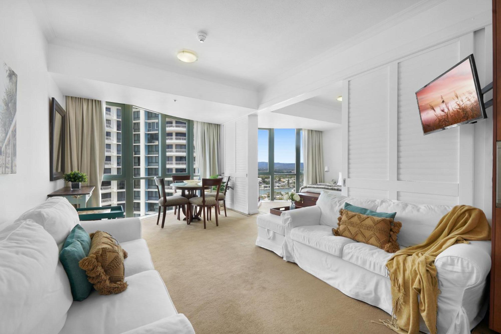 Oceanview 1-bed Sub Penthouse With Pool & Gym Apartment *